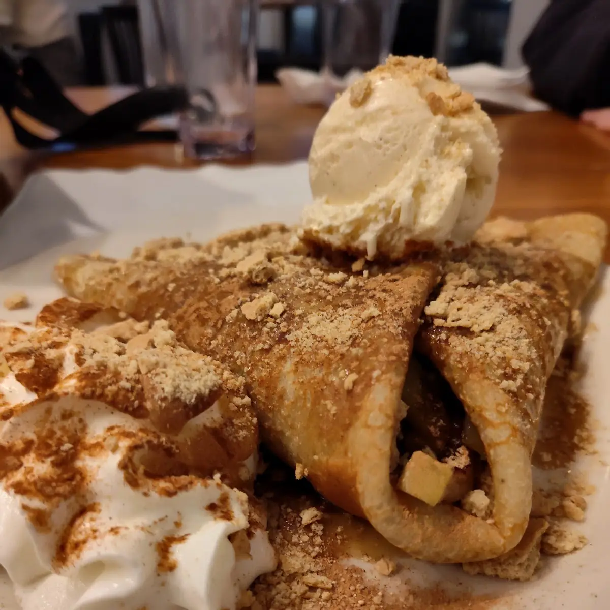 Apple Pie Crepe