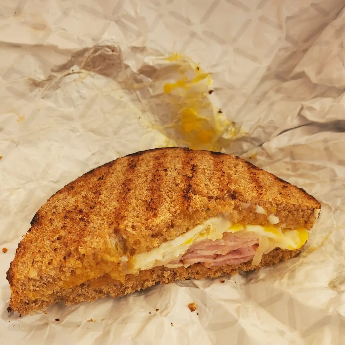 Breakfast Ham Egg and Cheese