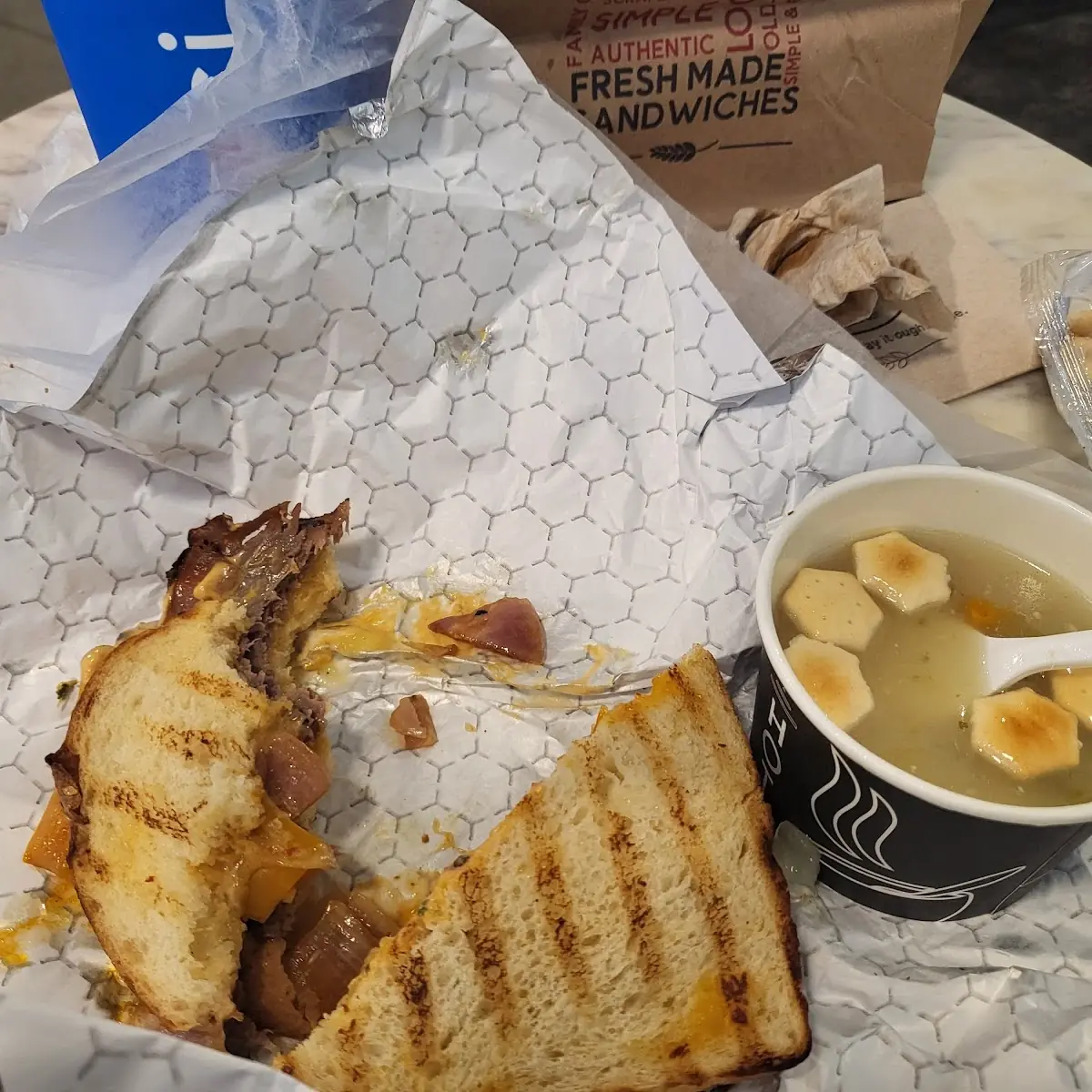 Philly Cheese Steak Sandwich