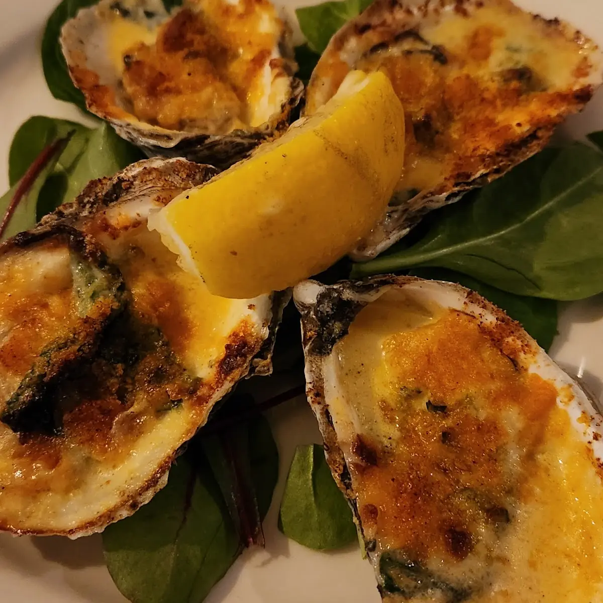 Oysters Rockefeller