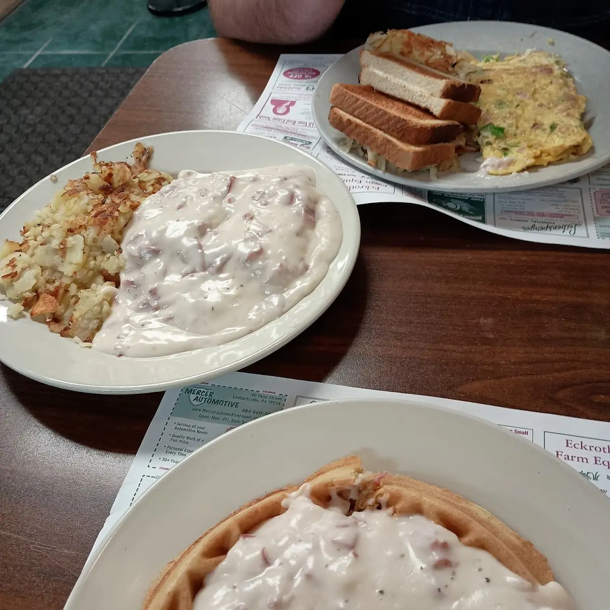 Creamed Chipped Beef on Toast