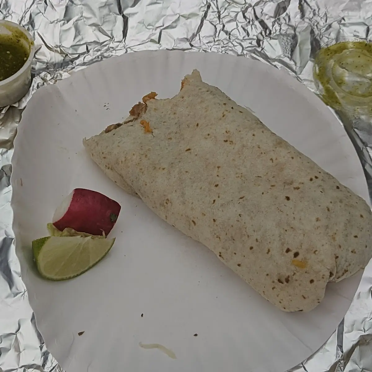 Chorizo Burrito