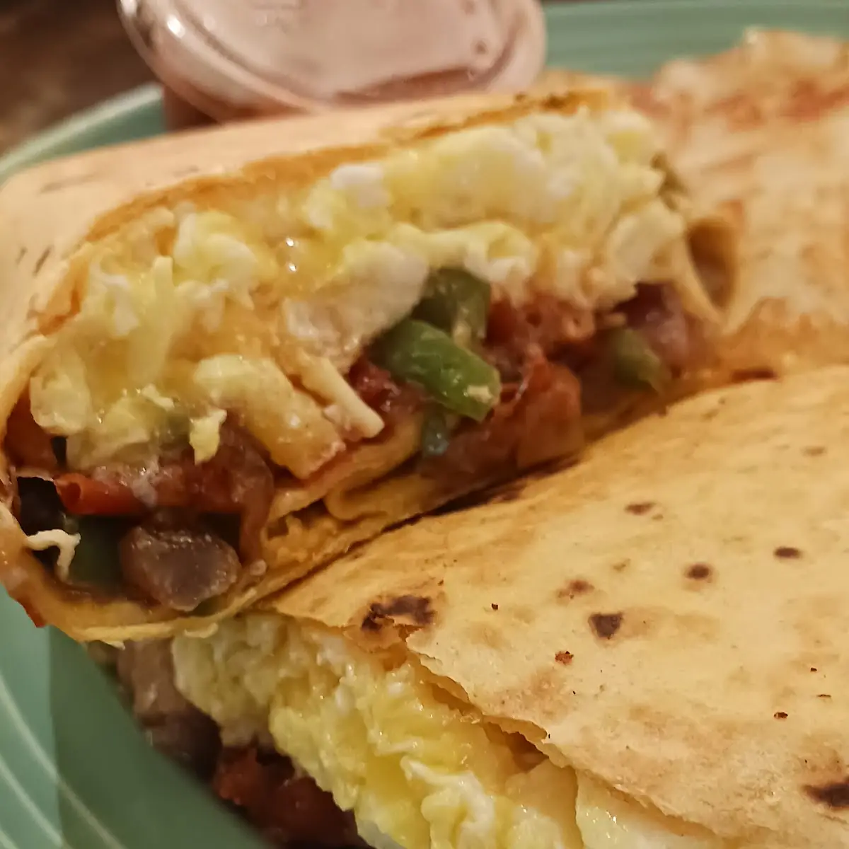 Vegetarian Breakfast Burrito