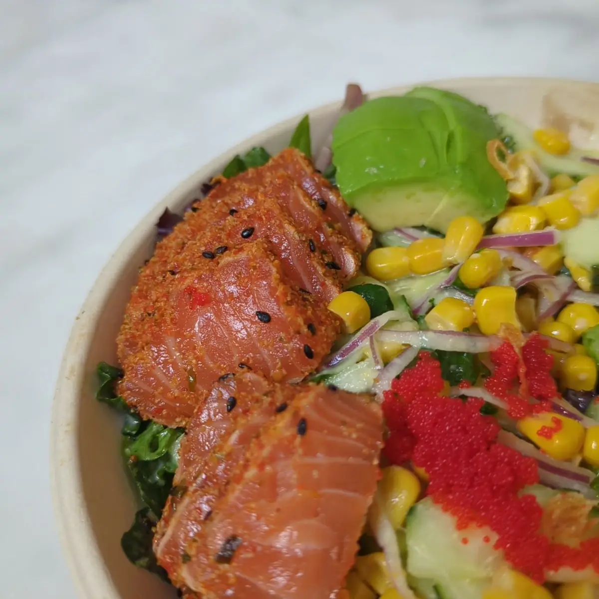 Seared Salmon Topping