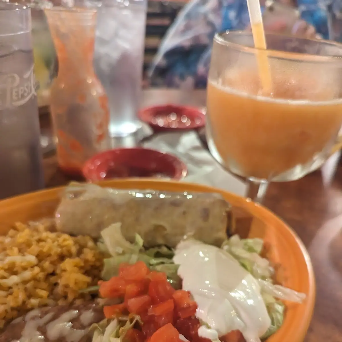Chimichanga Dinner