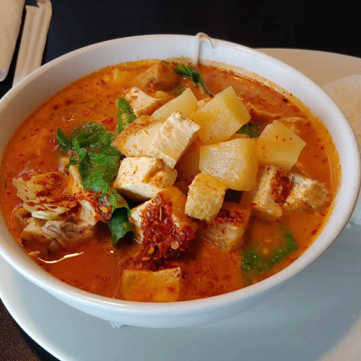 Pineapple Curry Tofu