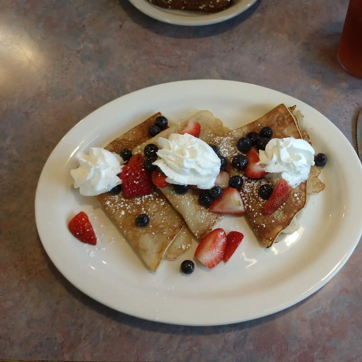 Fresh Berry Crepes