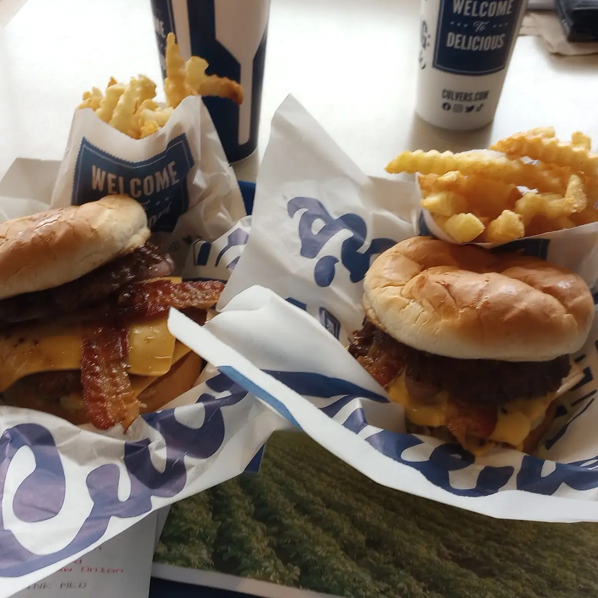 Bacon Double Cheeseburger Combo