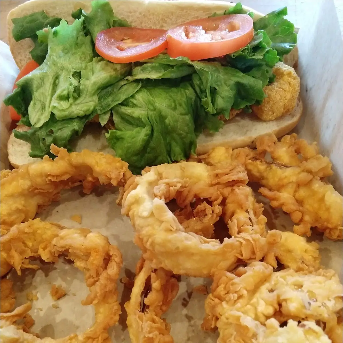 Shrimp Sandwich