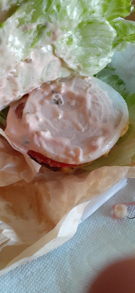 Protien Burger w Cheese