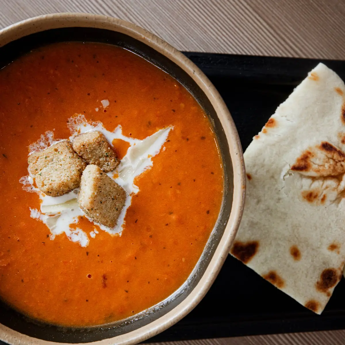 Tomato & Basil Bisque 480 Calories