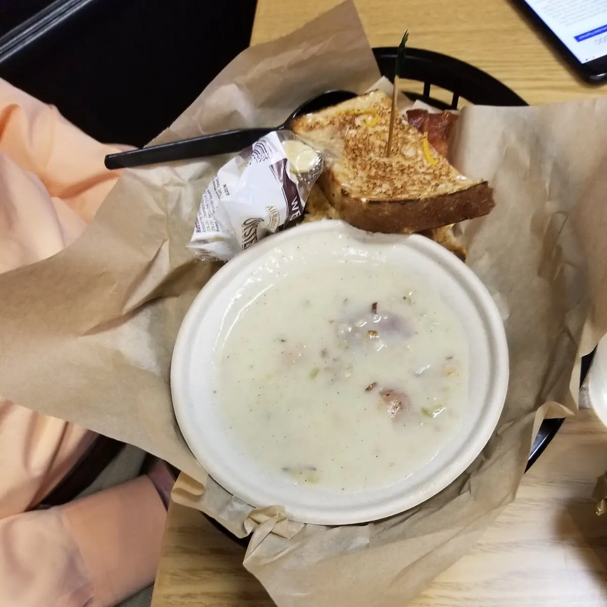 Collard Soup and Salad Combo