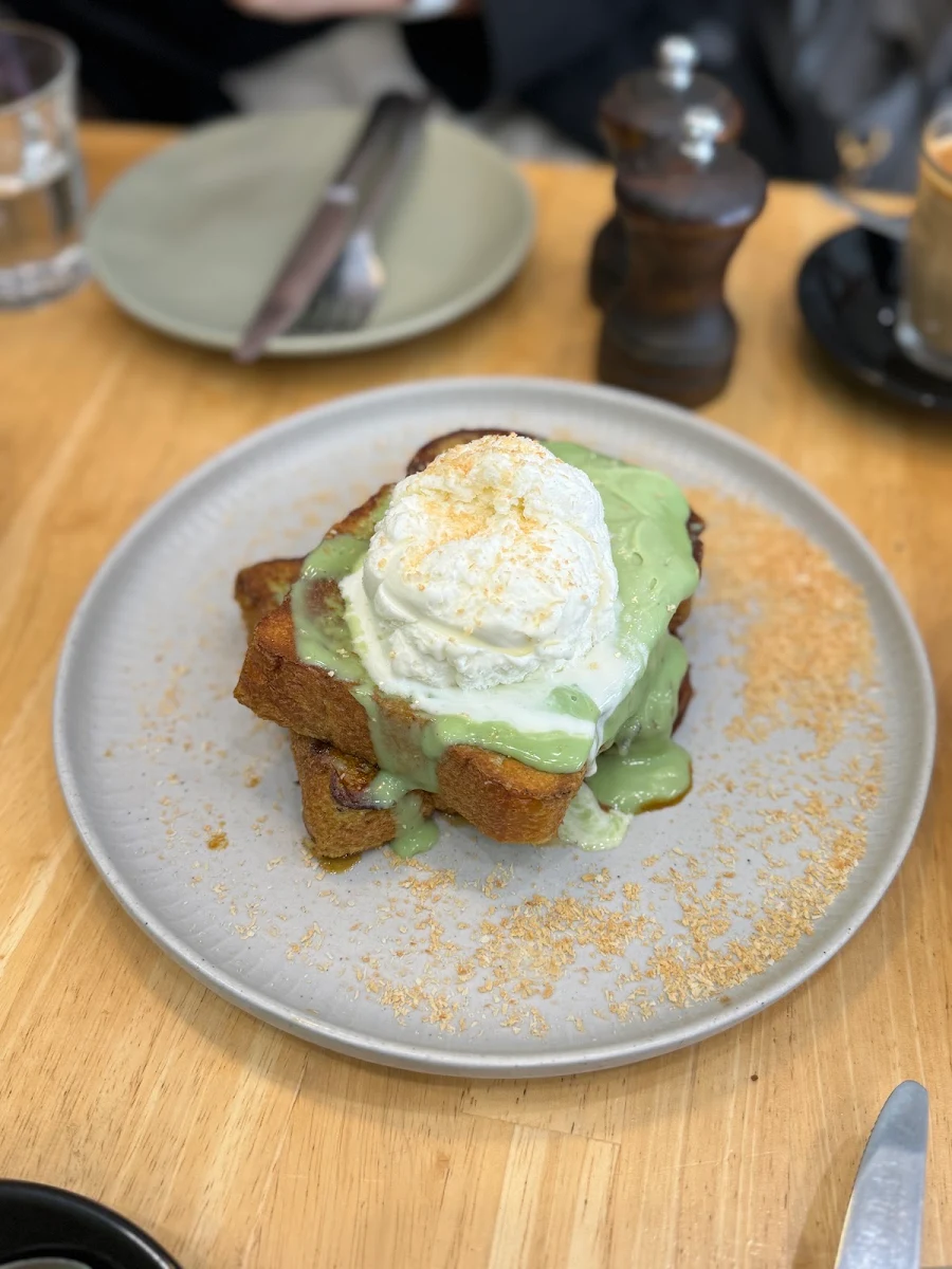 Pandan French Toast
