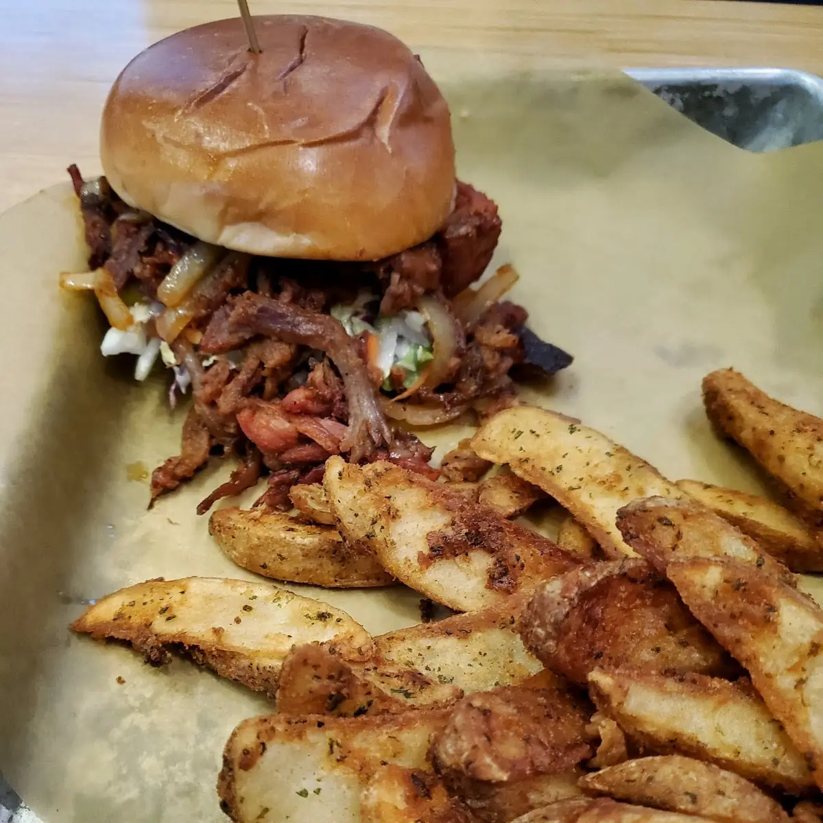 Smoked Brisket Sandwich