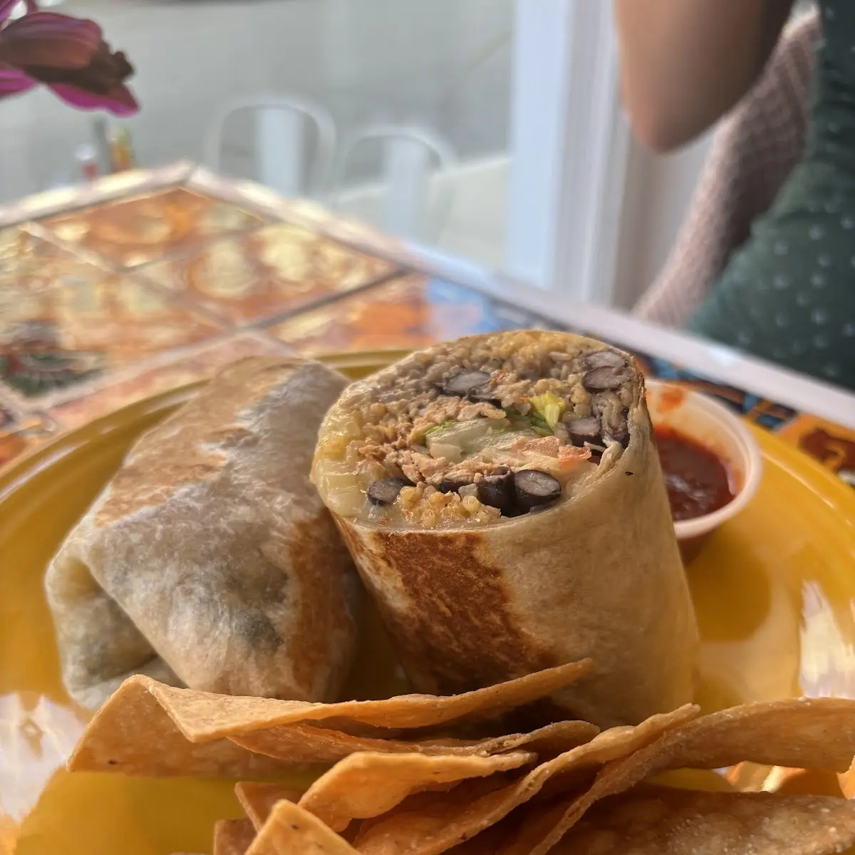Chicken Burrito