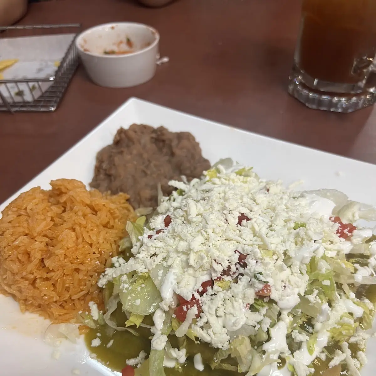 Enchiladas Verdes