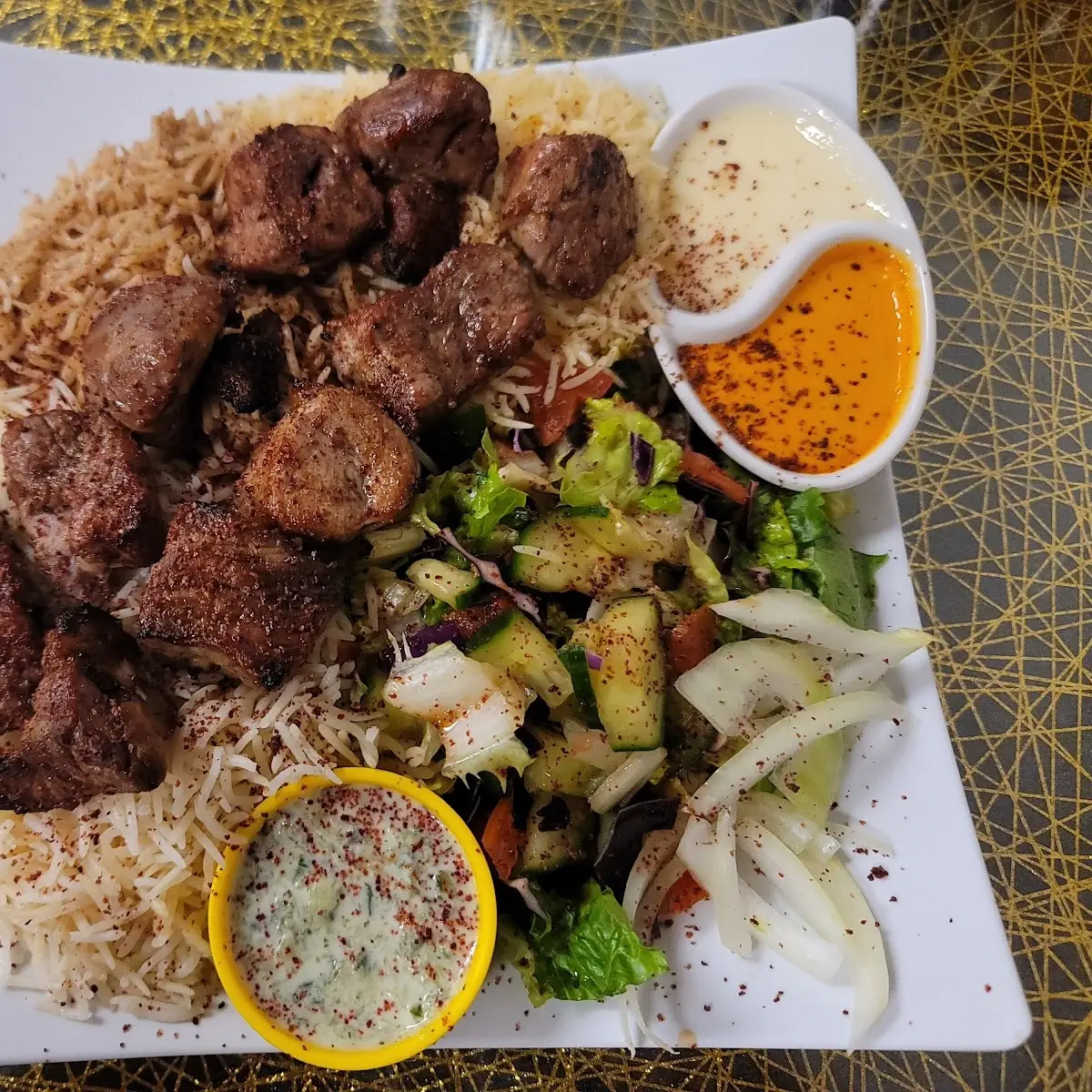 Lamb Shank Plate