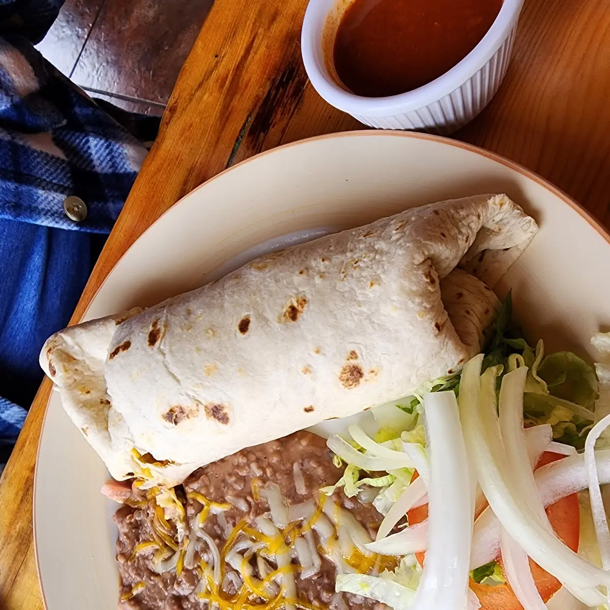 Bean and Cheese Burrito