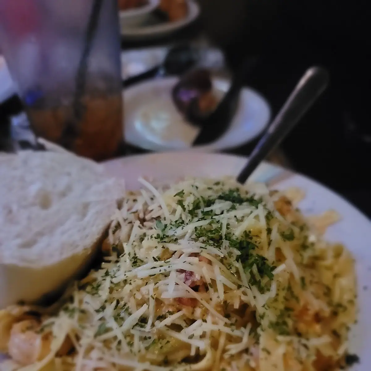 Blackened Chicken and Shrimp Pasta