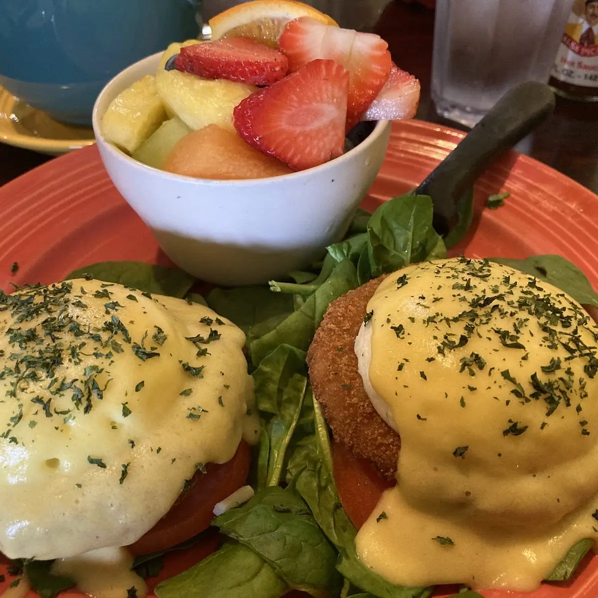 Chicken Eggs Benedict