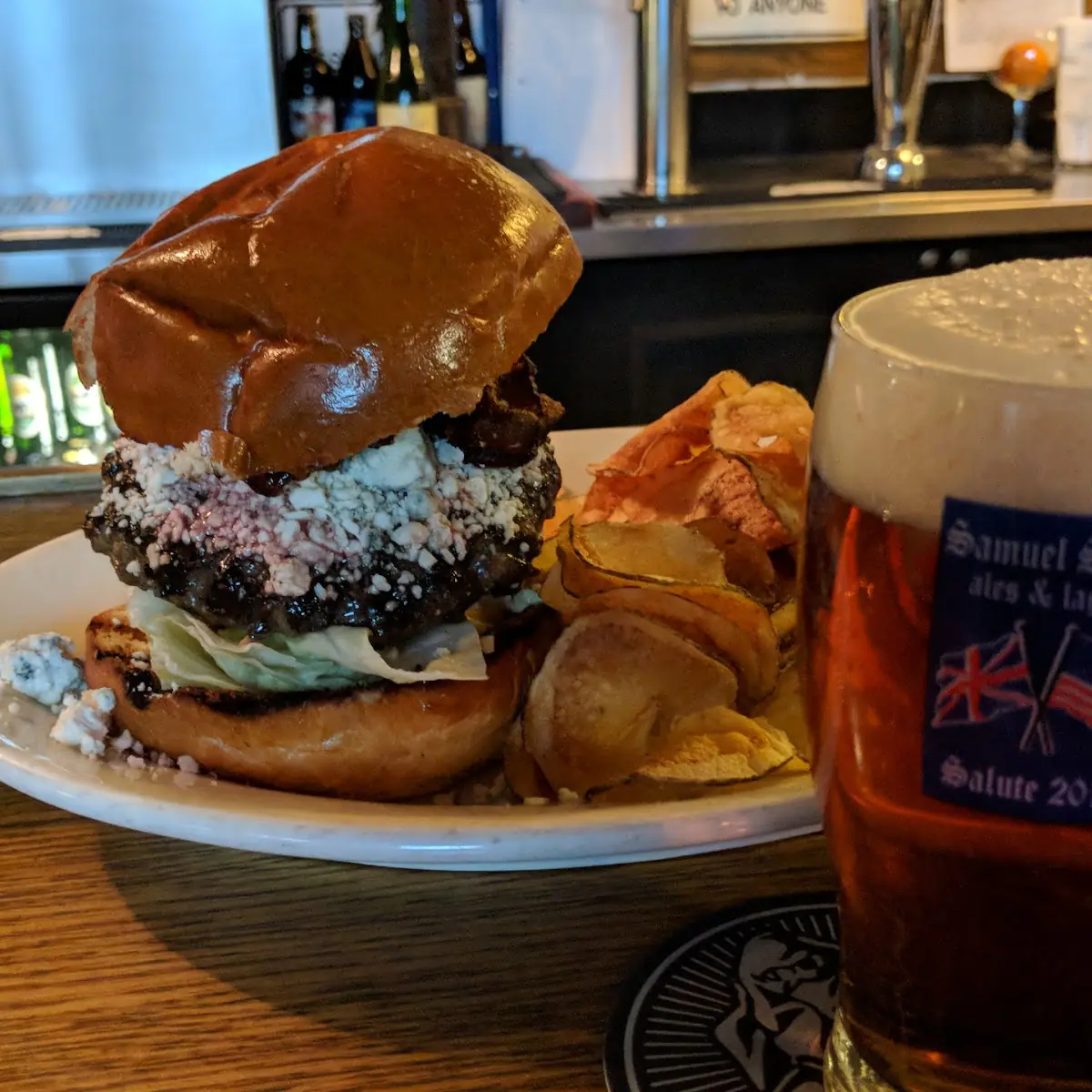Blue Cheese Burger