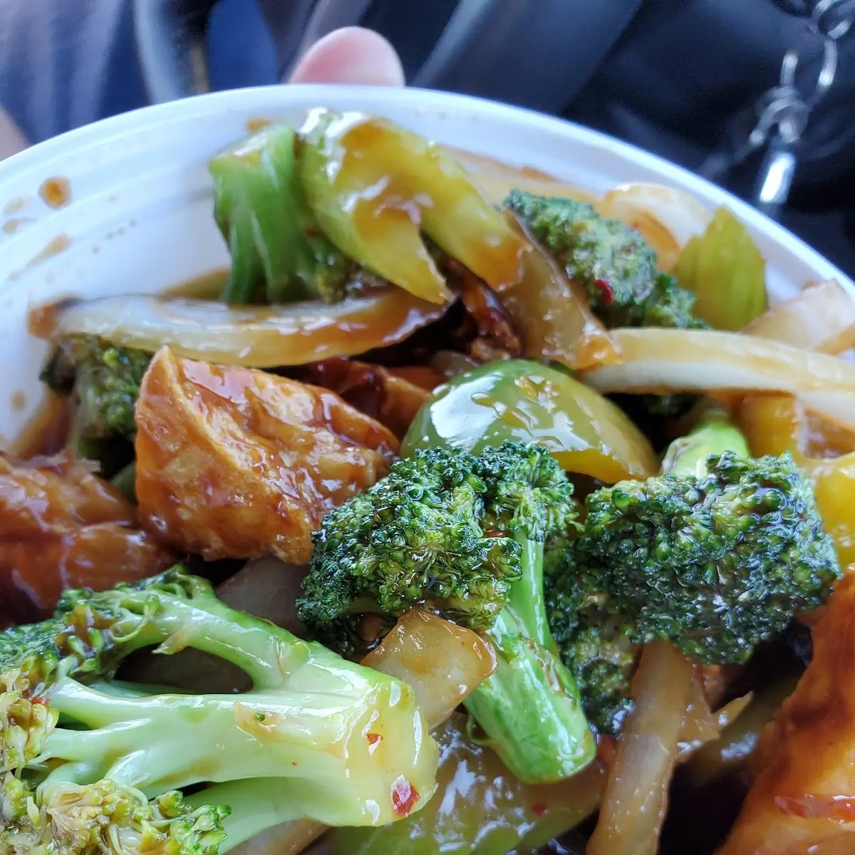Mixed Vegetable with Garlic Sauce