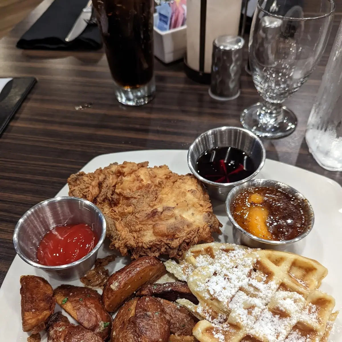 Chicken and Waffles
