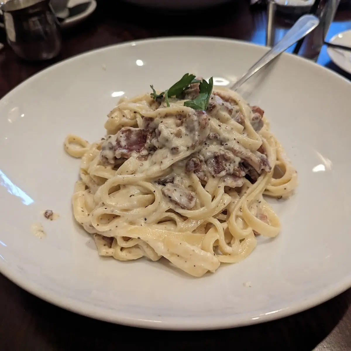Fettuccine Carbonara