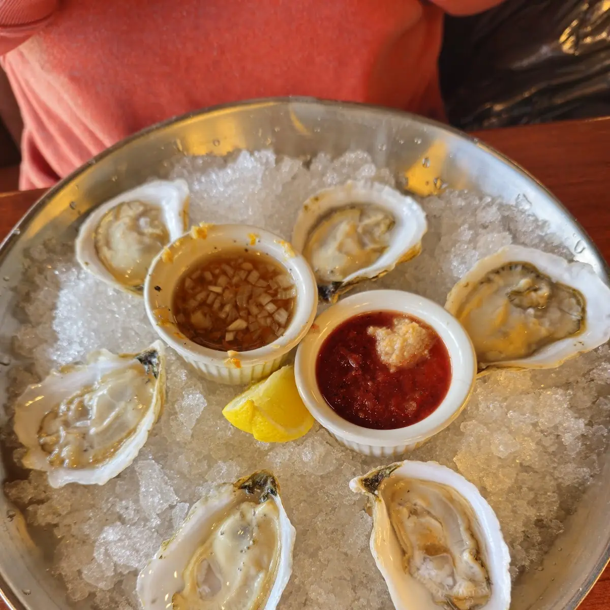 Half Dozen Oysters on the Half Shell