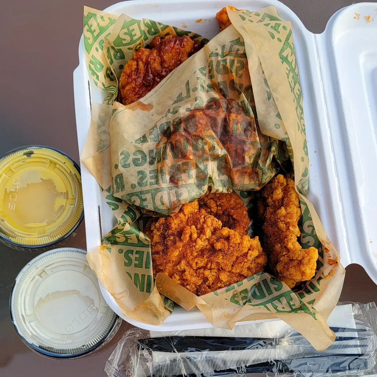 Boneless Wings Combo