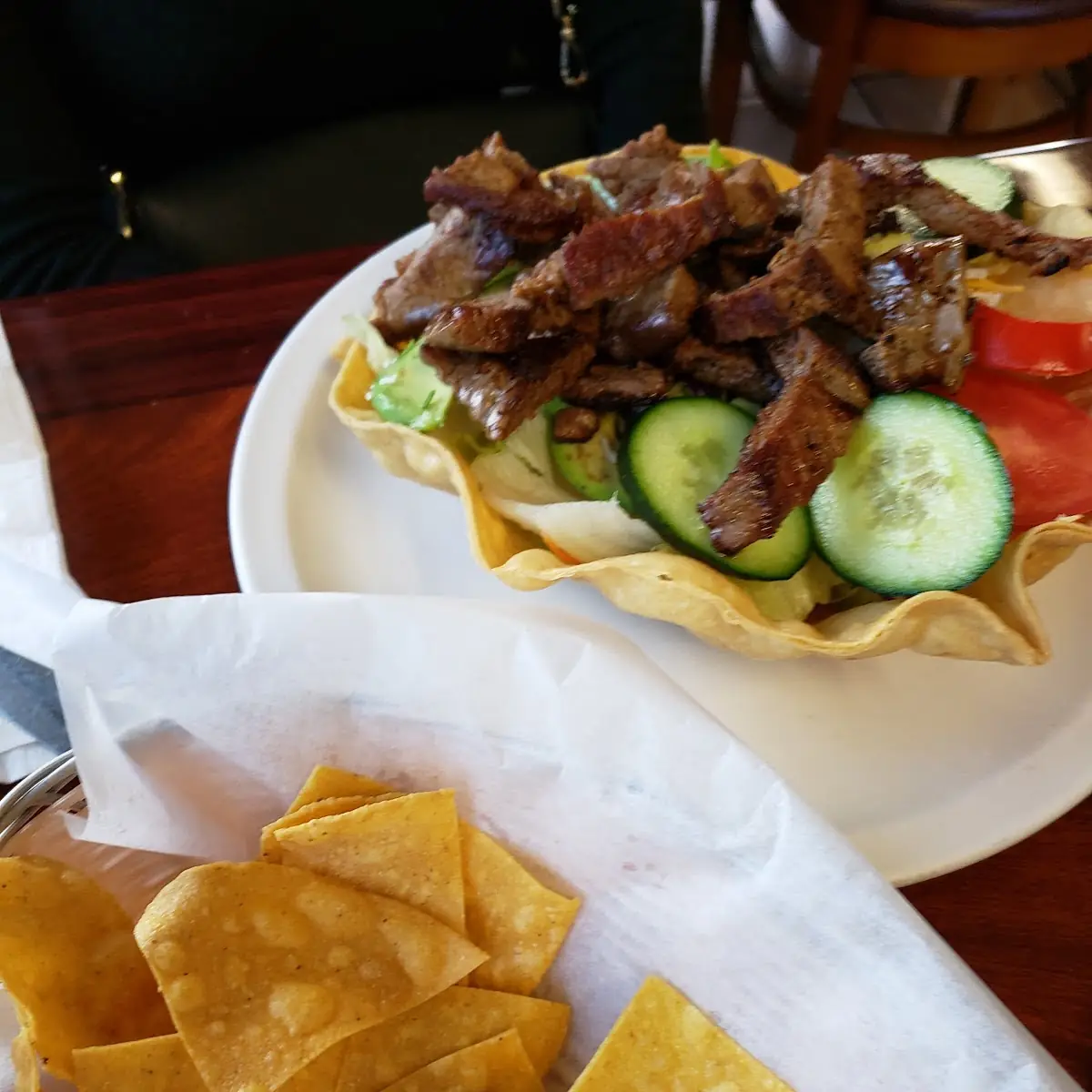 Carne Asada Taco Salad