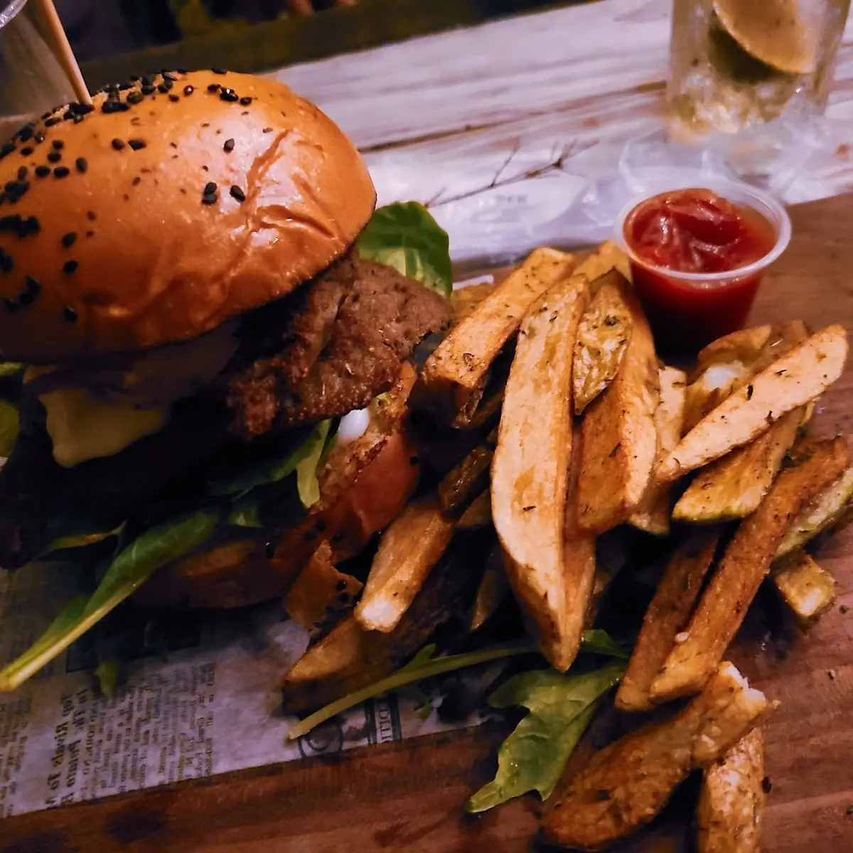 Lamb Burger