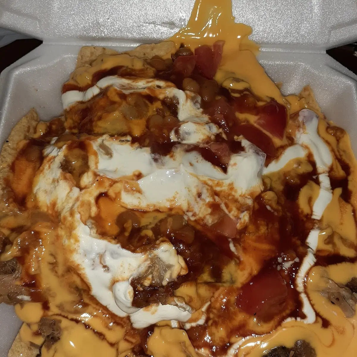 Pork Nachos Take Out