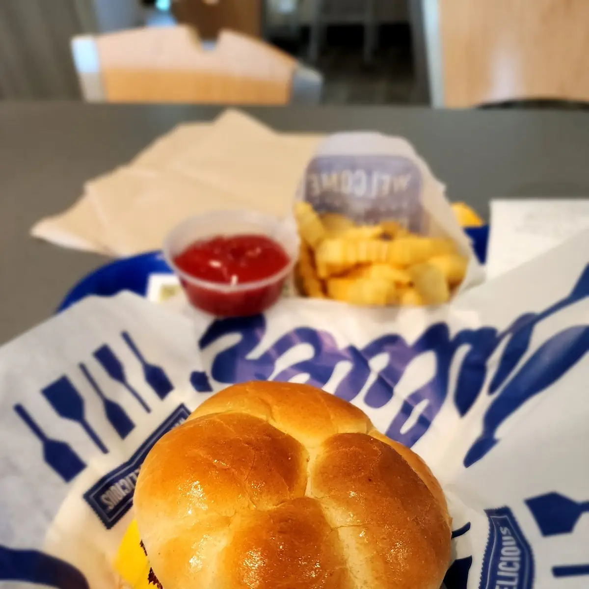 Culver's Deluxe Cheeseburger Combo
