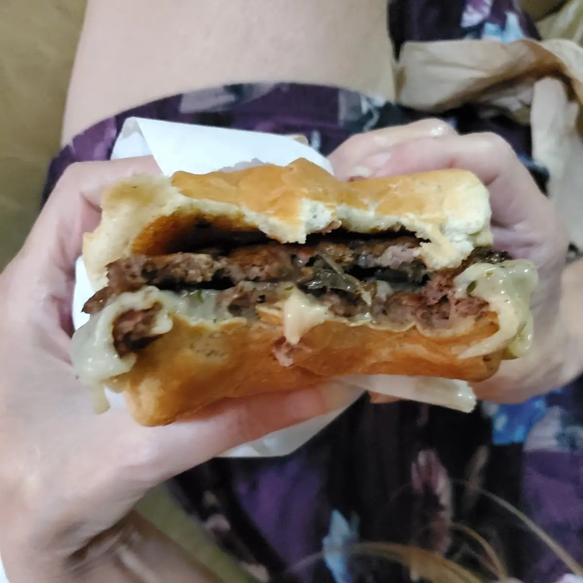 Mushroom & Swiss Burger