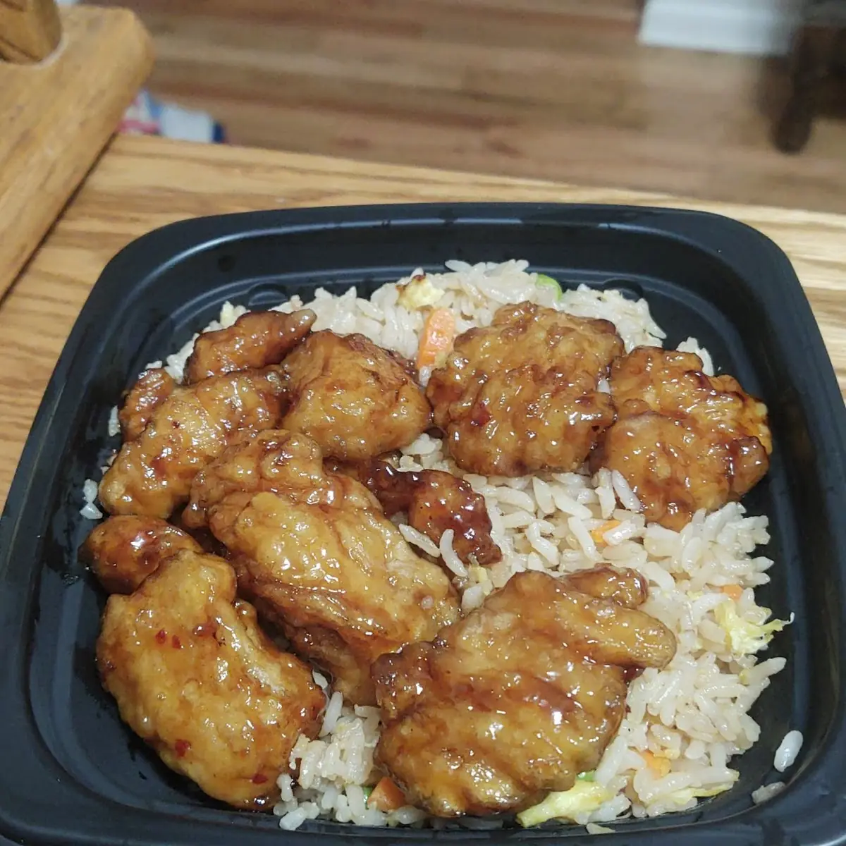 Orange Chicken Rice Bowl