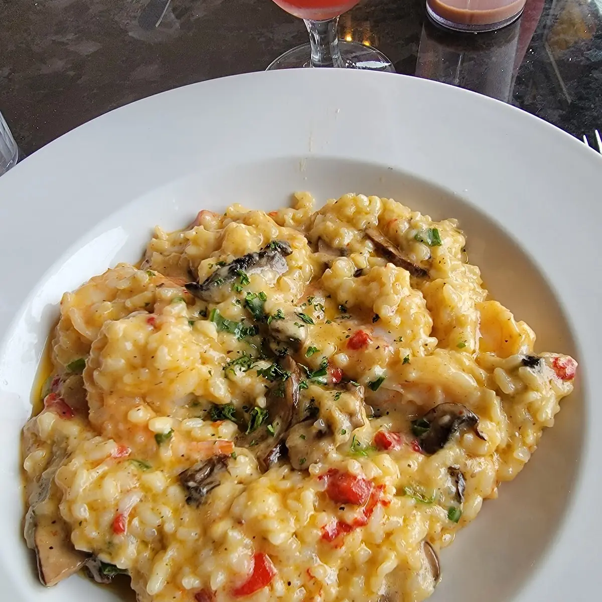 Mushroom Risotto, My Cousin Vinny's