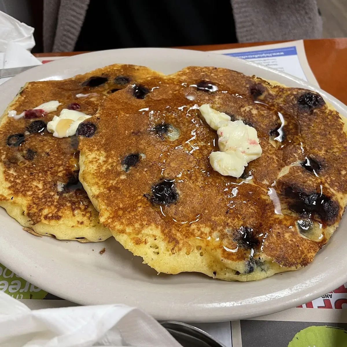 Fresh Blueberry Pancakes