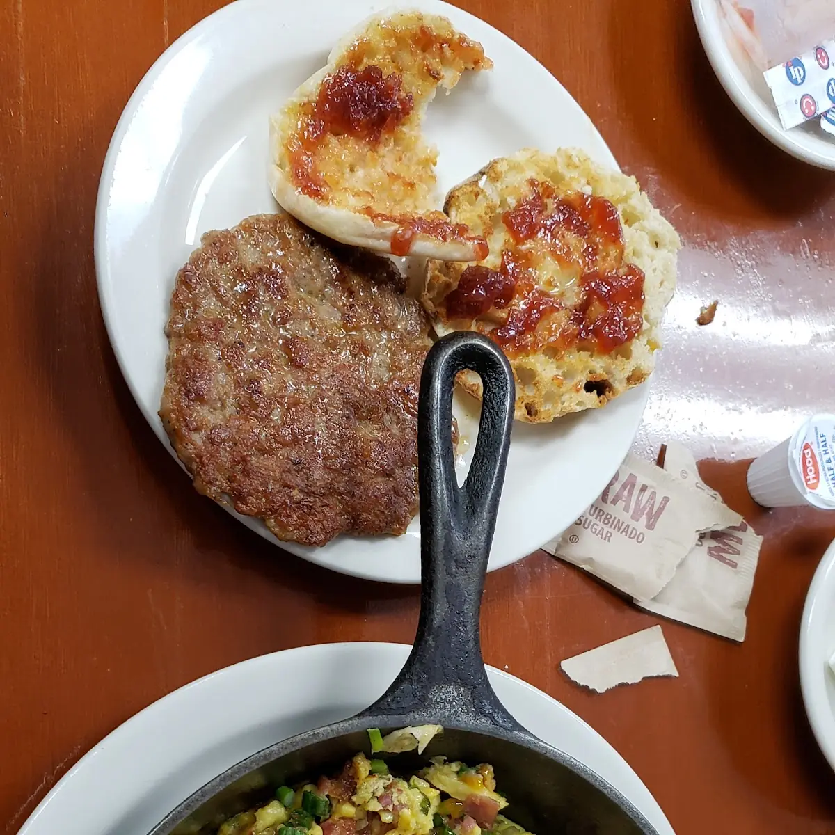 Prime Rib Hash Skillet