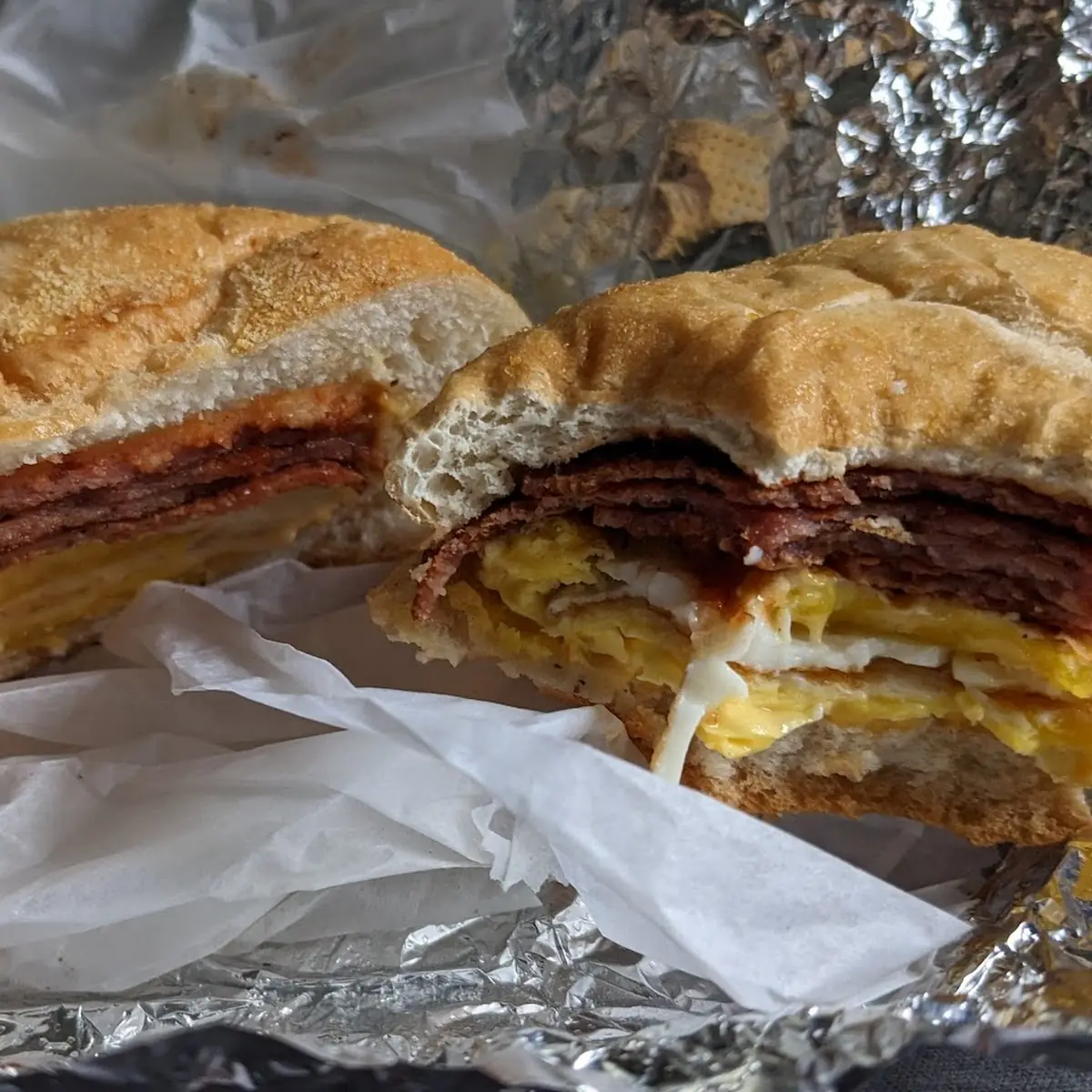 Taylor Ham Egg and Cheese