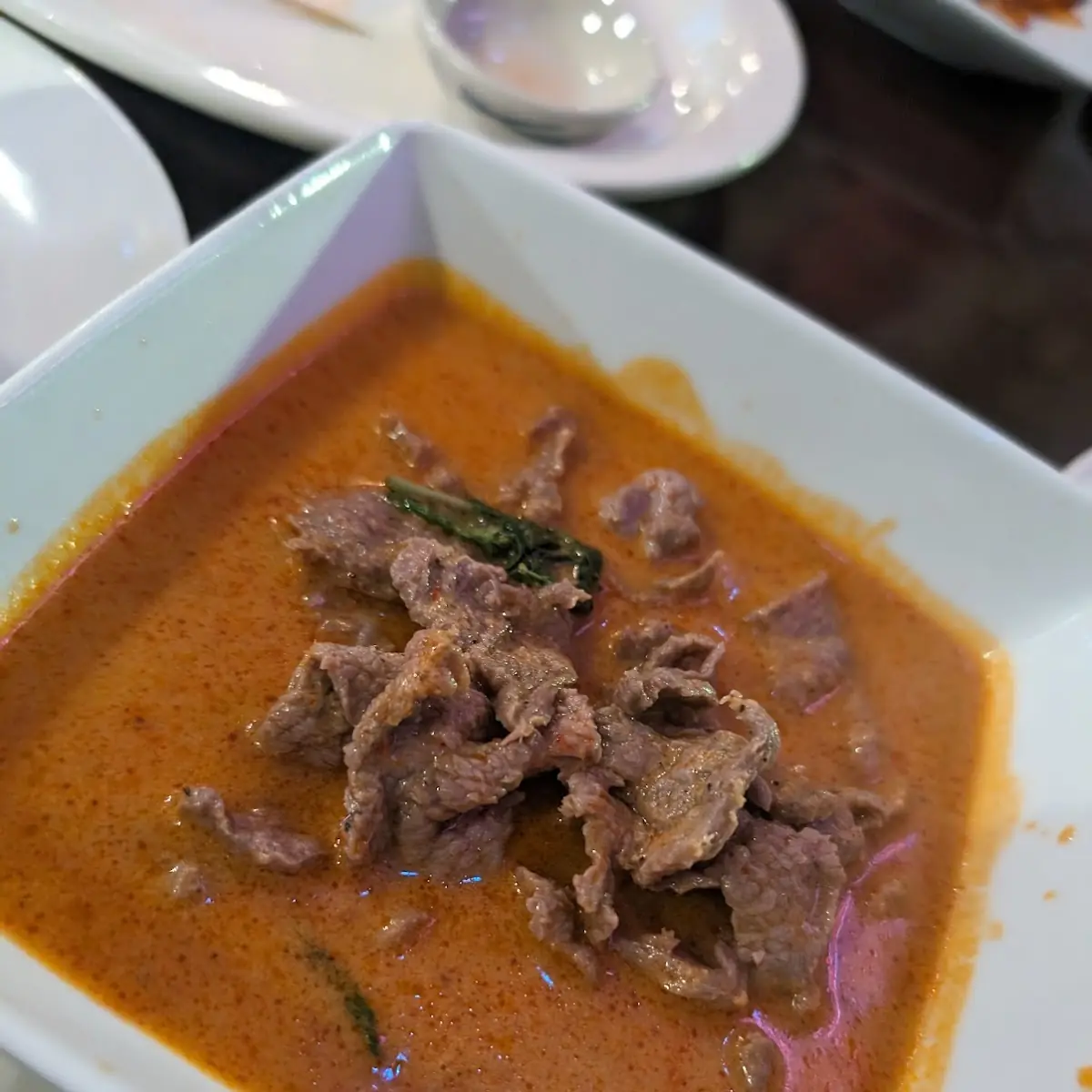 C6 Panang Curry Beef