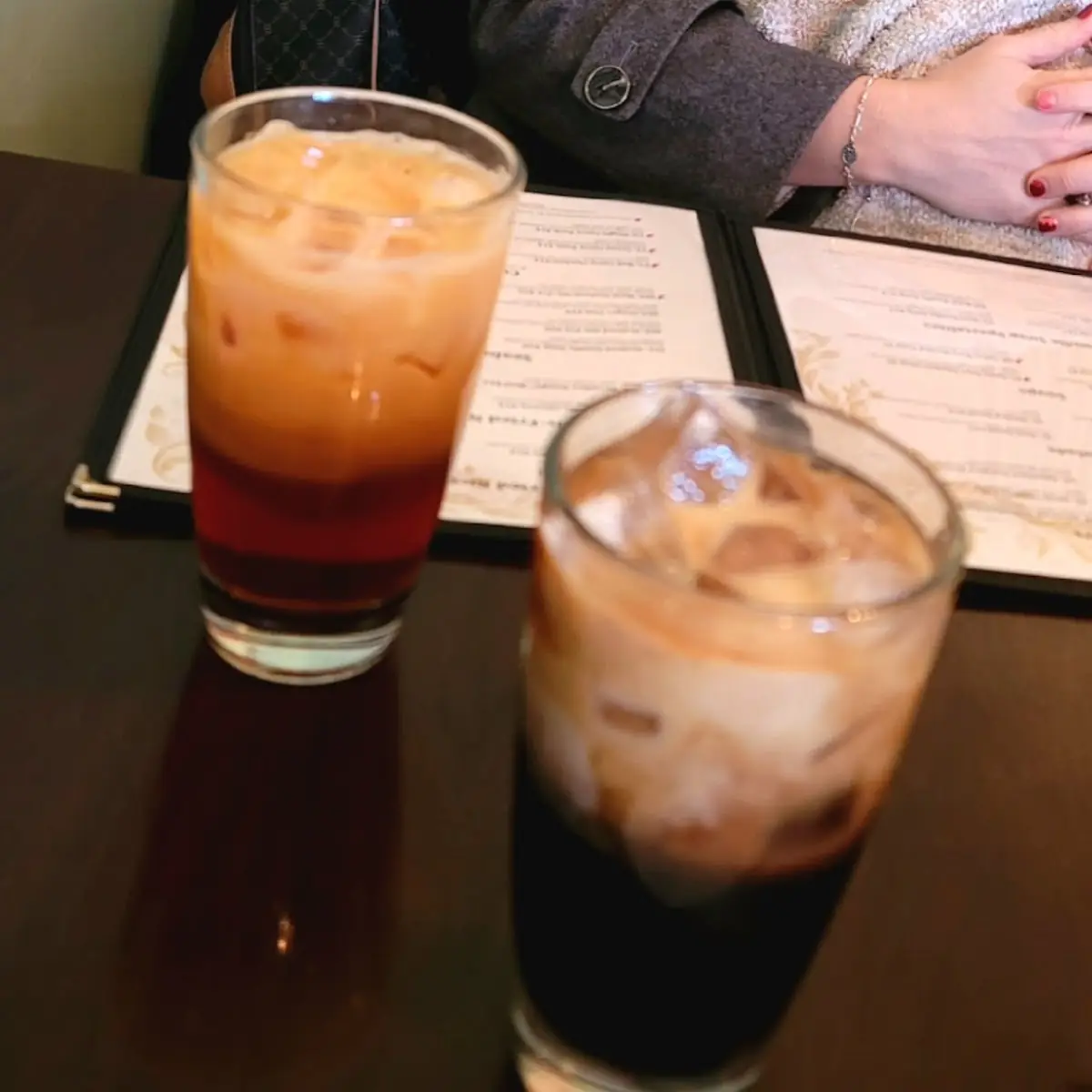 Thai Iced Tea and Coffee