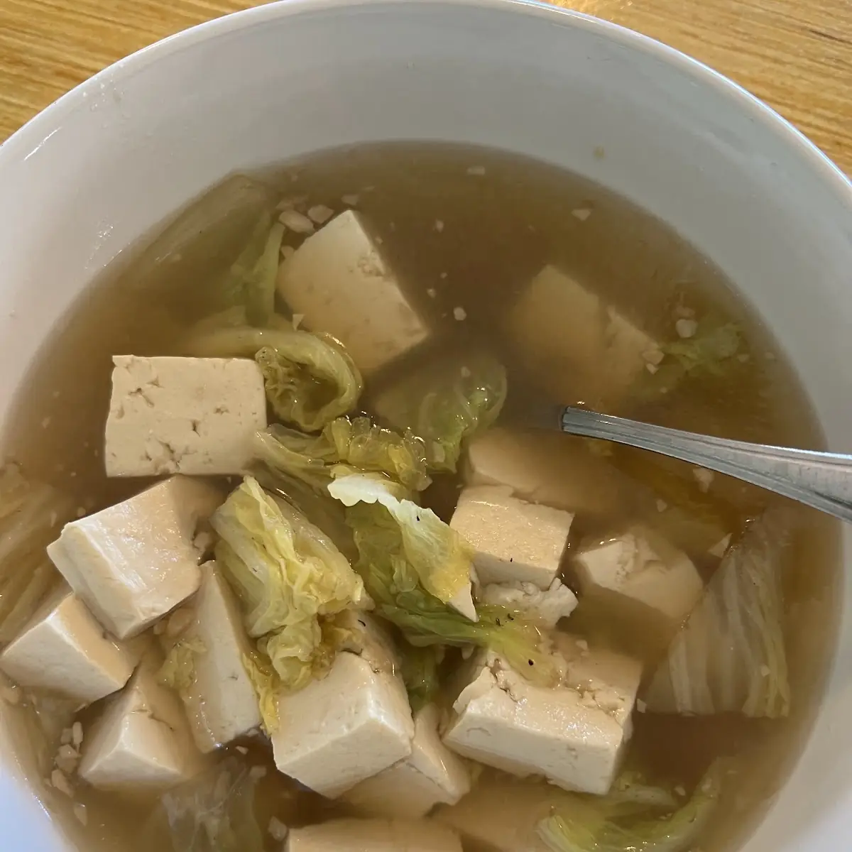 V8 Tofu Soup