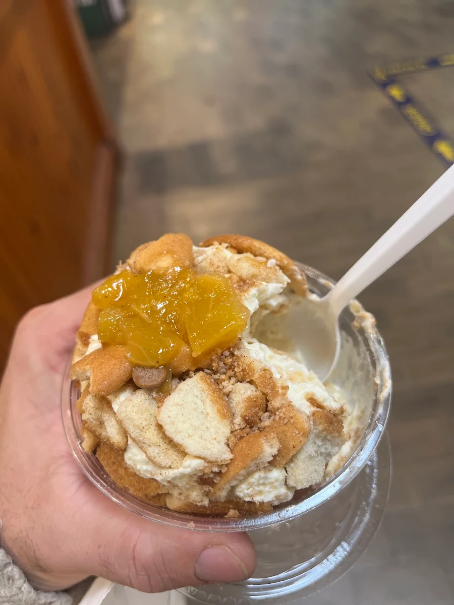 8 Oz Peach Banana Pudding