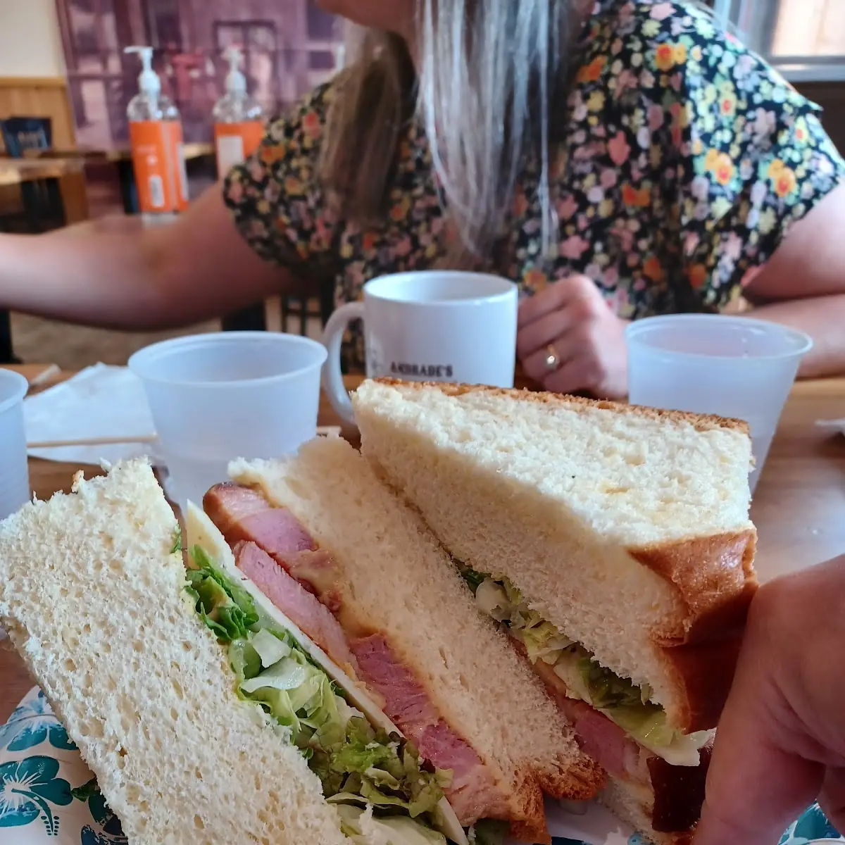 Lilikoi-Glazed Ham Sandwich