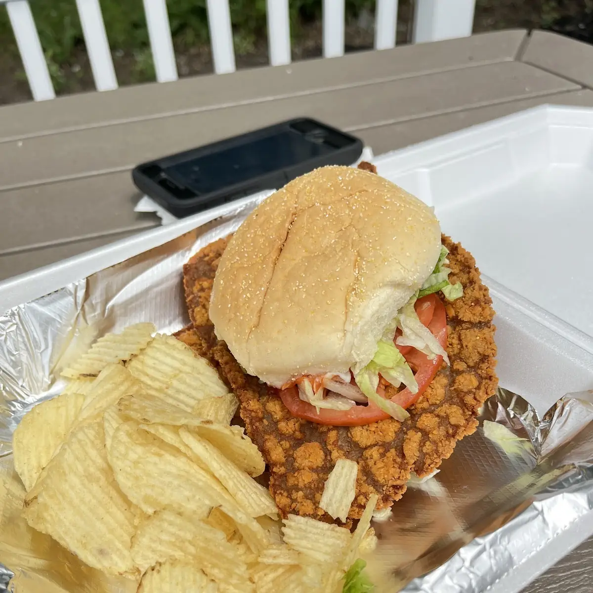 Breaded Tenderloin Sandwich