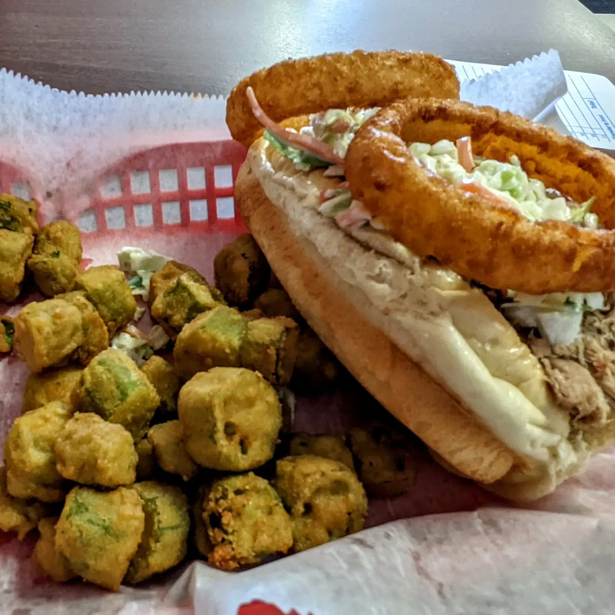 Pulled Pork Poboy