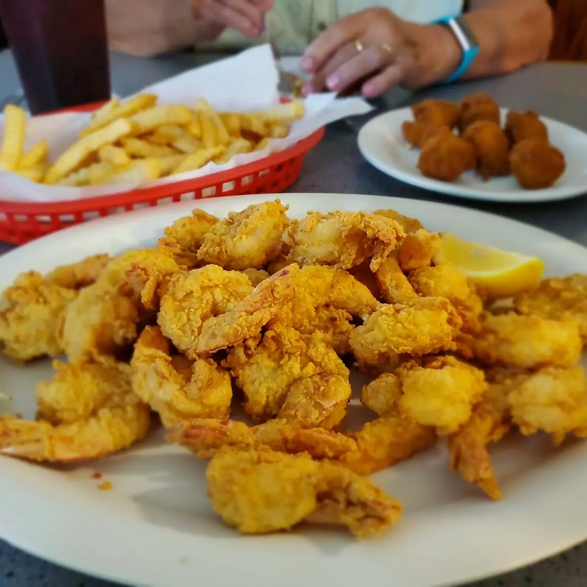 Shrimp Scallops and Grouper Cajun Fraud