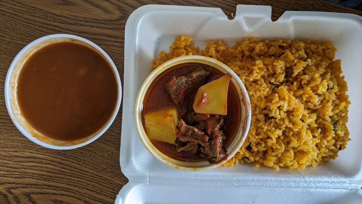 Beef Stew Lunch Special Fried Rice