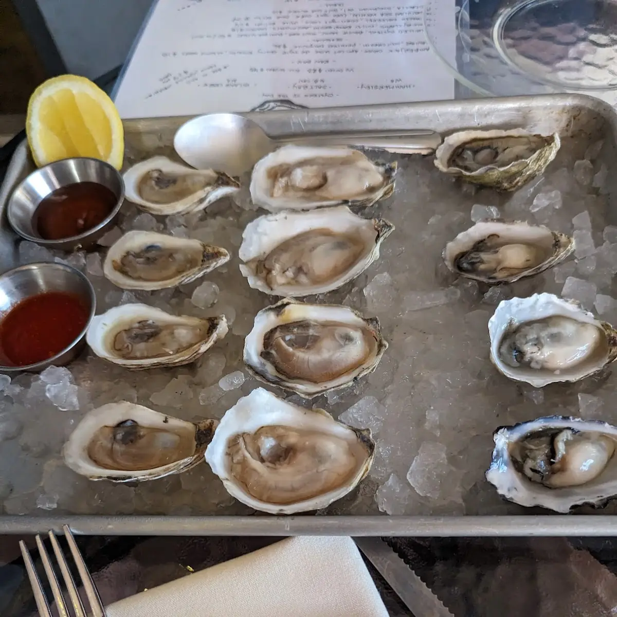 Dozen Oysters